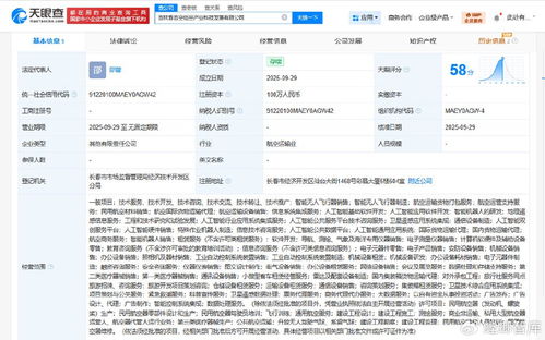 吉林省吉空低空产业科技发展公司正式成立，聚焦信息系统集成服务